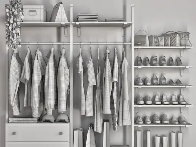 closet 106 3D model