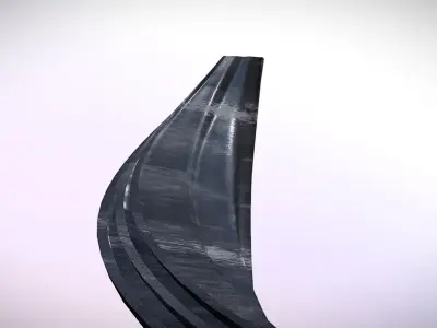 Mystic Alien Sculpture 3D model