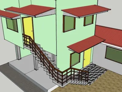 Multi purpose Building 3D model