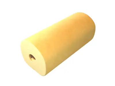 Swiss Roll v1 002 Low-poly 3D model
