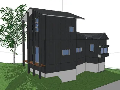 Creative Design-Holiday Cabin-075 3D model