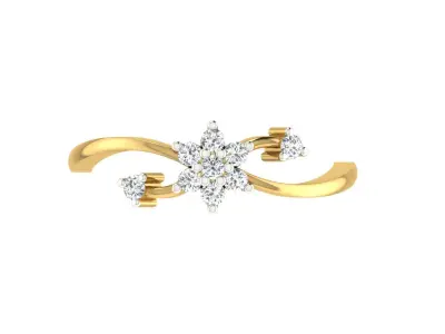 Women Ring  Render 3dm STL OBJ FBX Details 3D print model 283