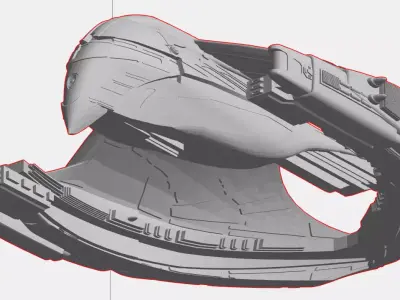Romulan Ecuador 3D print model