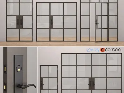 Rehme steel doors 2 3D model