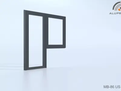 Aluprof MB-86US-ST 007 W-0255 Free 3D model