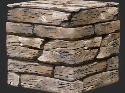 Stylized Wood Seamless Texture  Texture