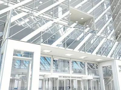 Office Building Tower 3 3D model