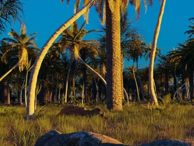 Tropical Forest 3D model