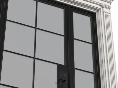  Entrance External Classic Door 3D model