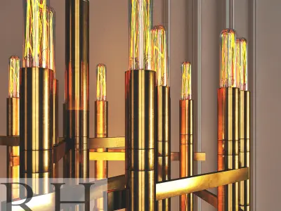 LYNX CHANDELIER by RESTORATION HARDWARE 3D model