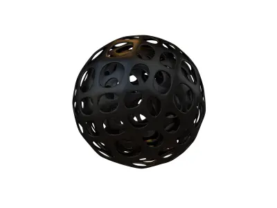 Abstract Sphere Ball v2 003 3D model