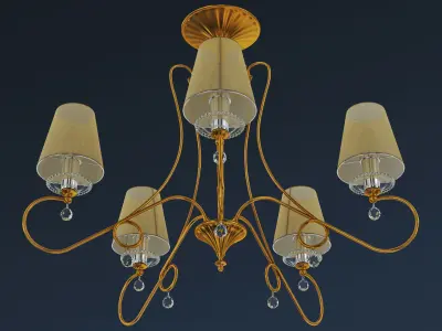 Chandelier AltaModa GUL10 3D model