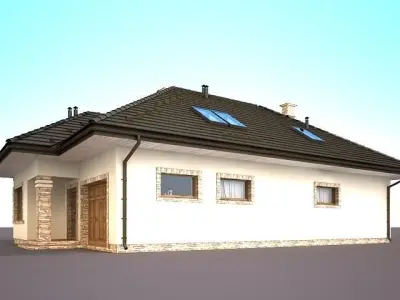 House model 3d dom3 3D model