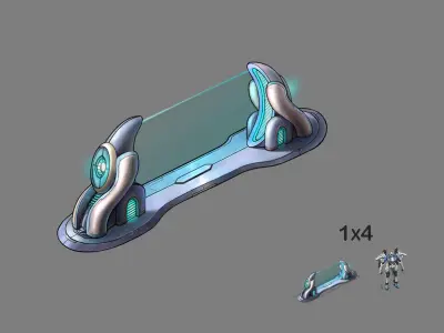 Signage 02 3D model