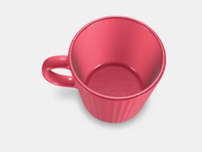 Imperial Mug Low-poly 3D model