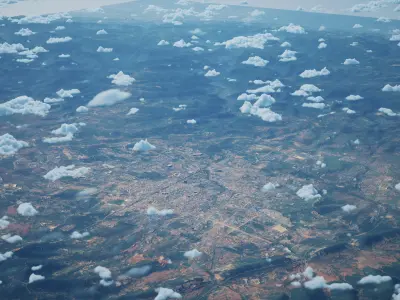 Jincheng China City Landscape 3D Model 3D model