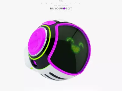 Dog walker II bot 3D model