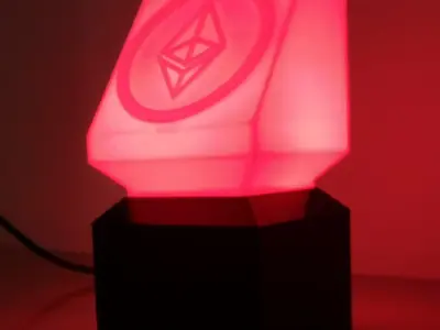 Crypto WiFi Night Light Led Any Color and Brightness - ESP8266 3D print model