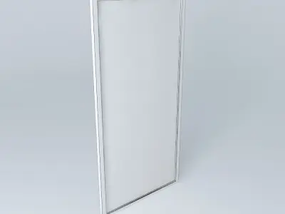 3d window with frame Free 3D model