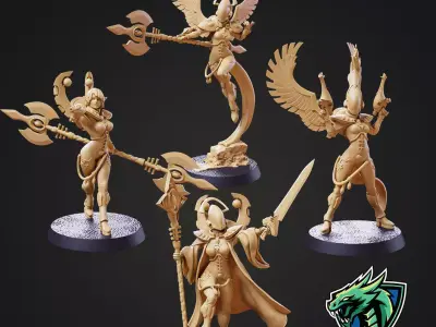 Space Elf Warmancer Bundle - Volume 1 3D print model