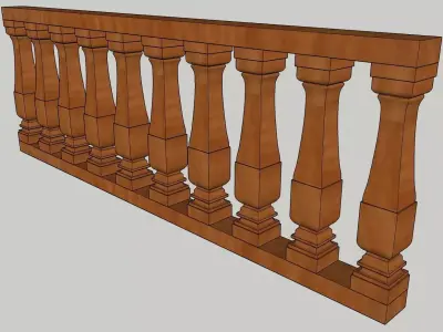 Baluster 3D Model Download 3D model Sketchup 3D model 3D model