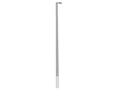 Concrete Lamp Post - Light Pole - Light Post - Street Light 18 3D model