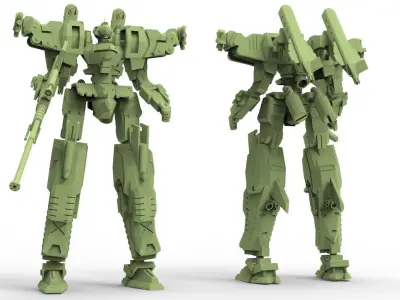 Robot MVR 40 3D model