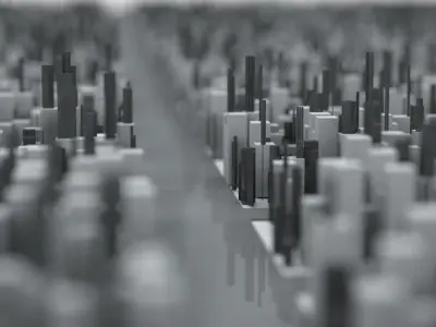 City of Future 3D model