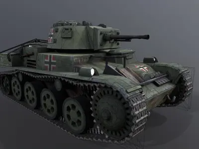 Toldi 1 Spring Edition Low-poly 3D model