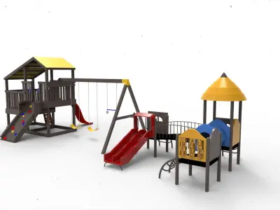 playground minimalist 2 3D model