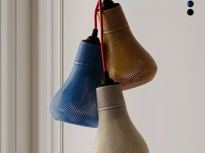 KAYANS Pendants by Plumen Chandelier 3D model