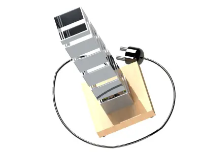 Lighting tube 3D print model