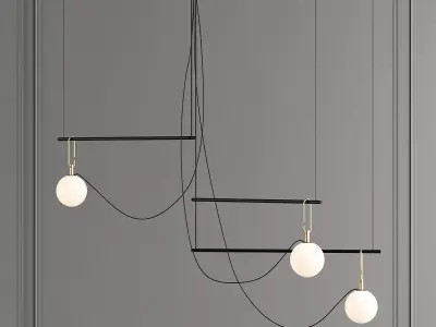 NH S4 chandelier 3D model