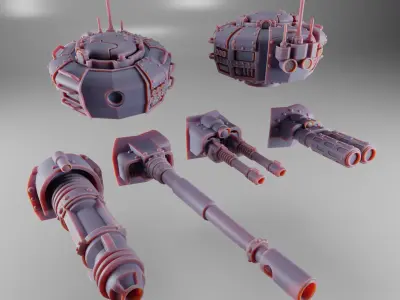 ultimate tank builder 3D print model