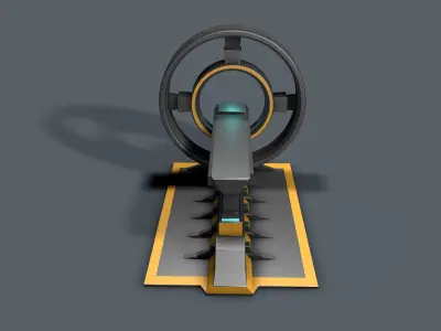 Sci Fi Scanner 3D model
