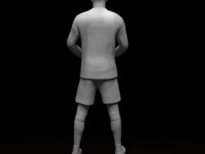 Neuer Bayern Munich Football Player STL files 3D print model 3D print model