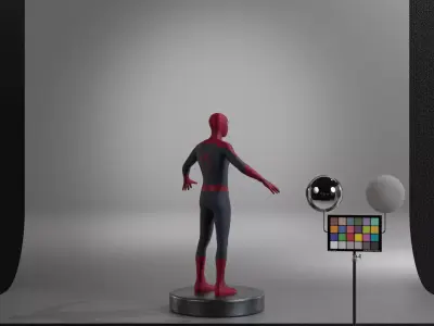 The Amazing Spider-Man Low-poly 3D model