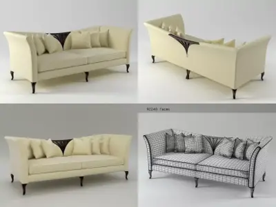 60-0174 Sofa 3D model