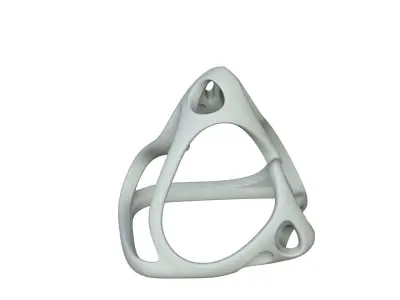 SciFi Cube Object No 59925 Low Poly Shape Low-poly 3D model