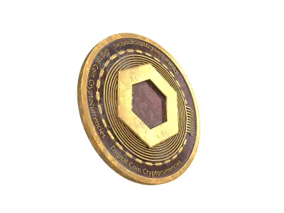 Chainlink Coin v2 002 3D model