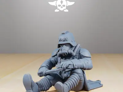 GrimGuard Comrades 3D print model