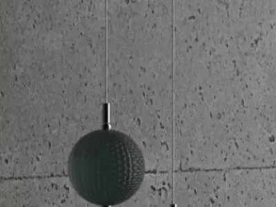 wall light 3D model shop