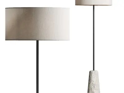 Burke Decor Wren Floor Lamp 3D model