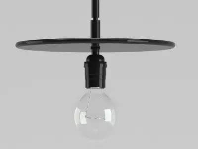 Workstead Black Pendant 3D model