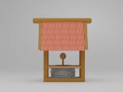 Medieval Well Free 3D print model