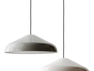 Pao Steel pendant lamp from HAY 3D model