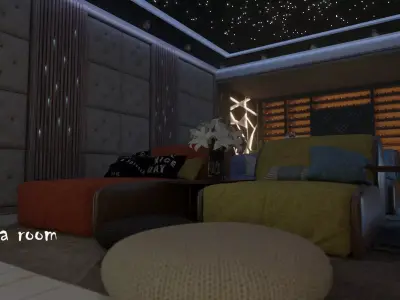 Multimedia Room 1 3D model