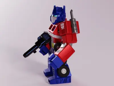 Optimus Prime 3D model