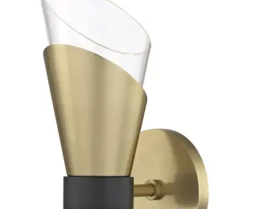 Light Dimmable Armed Sconce 3D model