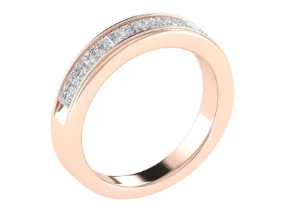 Women Ring  Render 3dm STL OBJ FBX TXT Details 3D print model 22